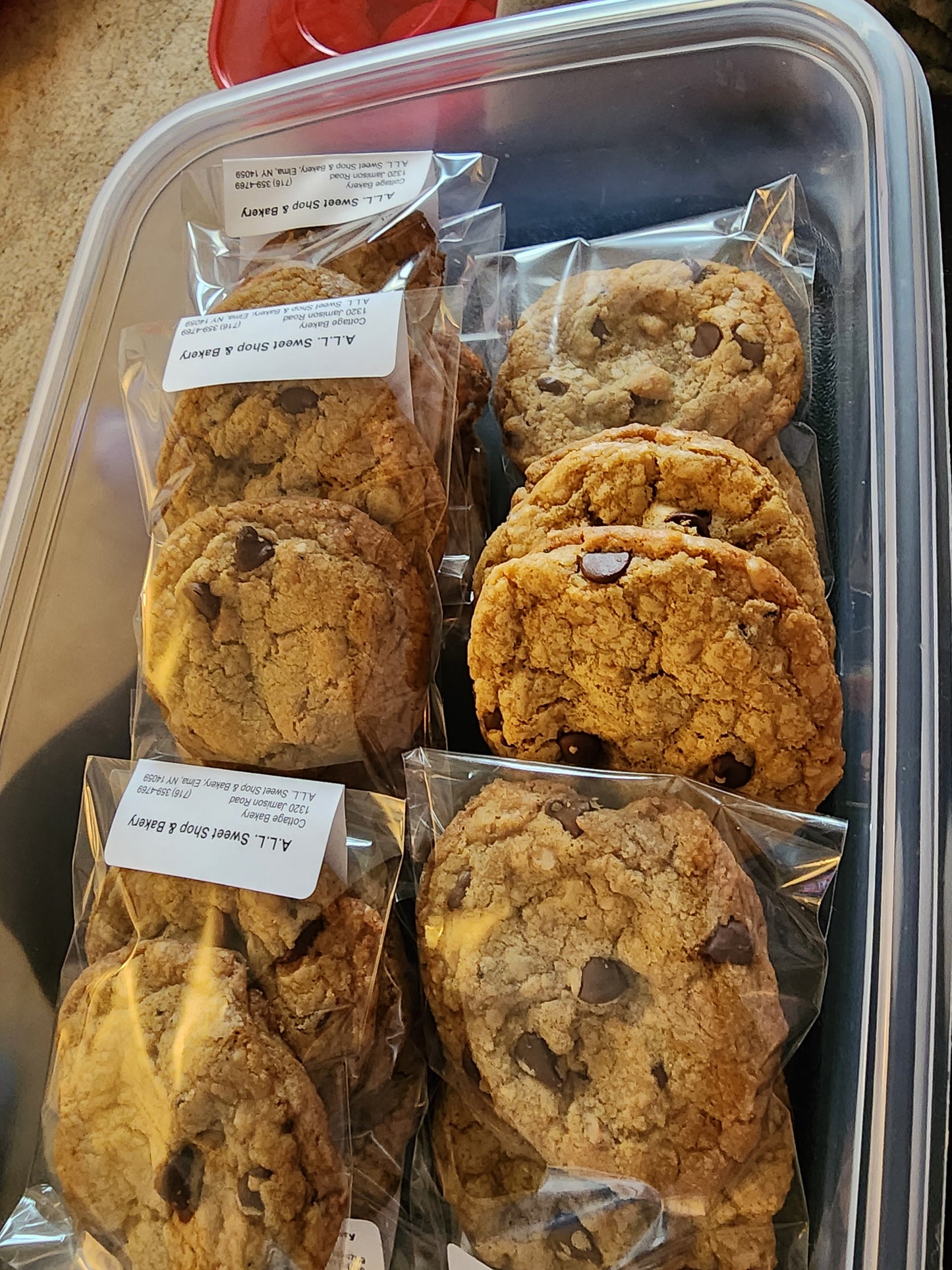 Browned Butter Toffee Cookies