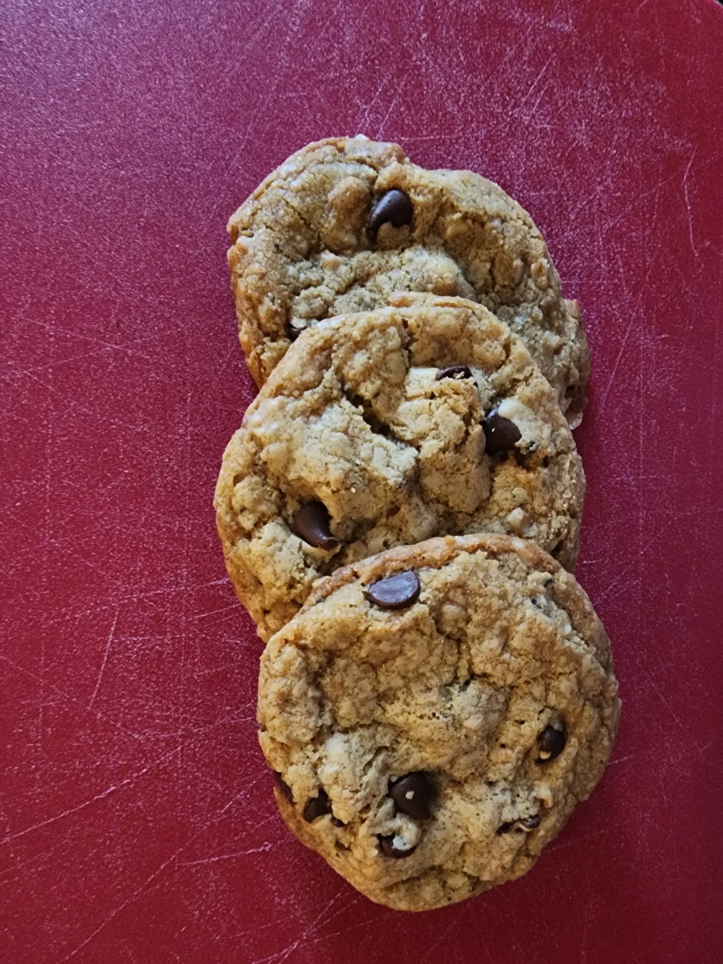 Browned Butter Toffee Cookies