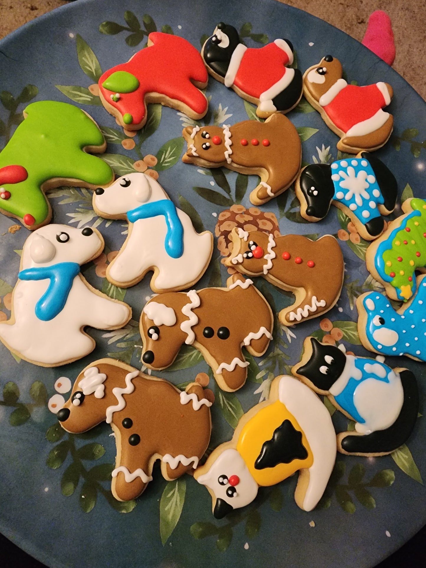 Cut-Out Cookies Decorated