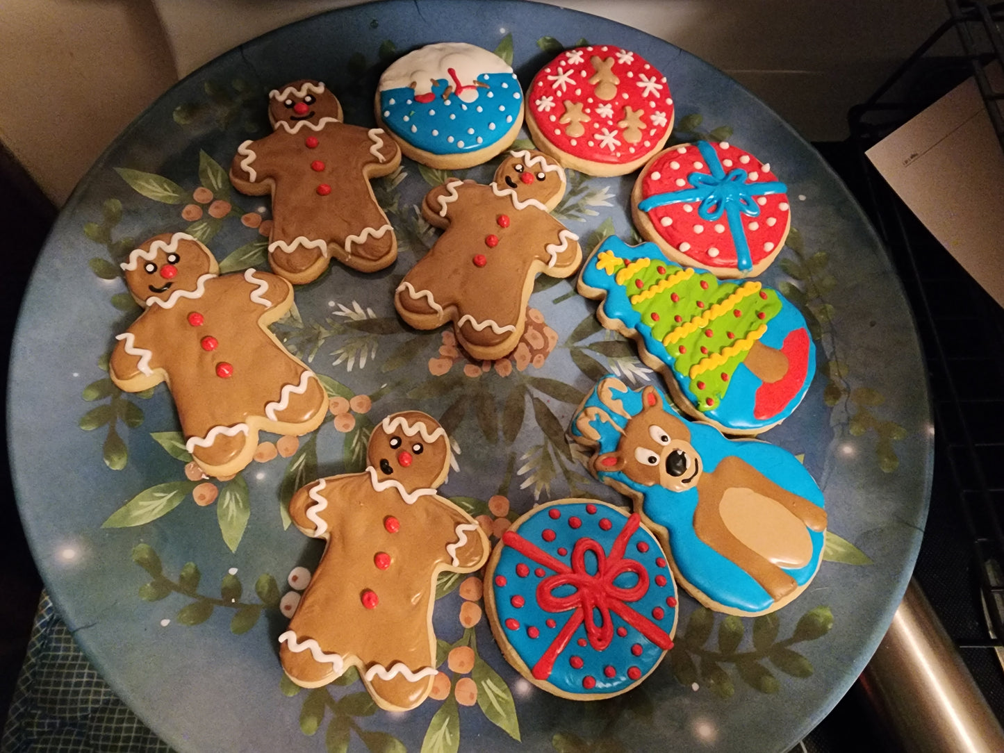 Cut-Out Cookies Decorated