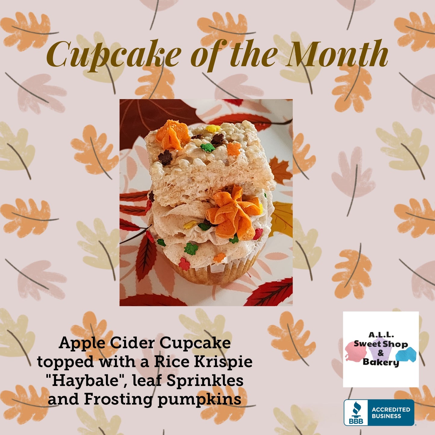 Fall Cupcake