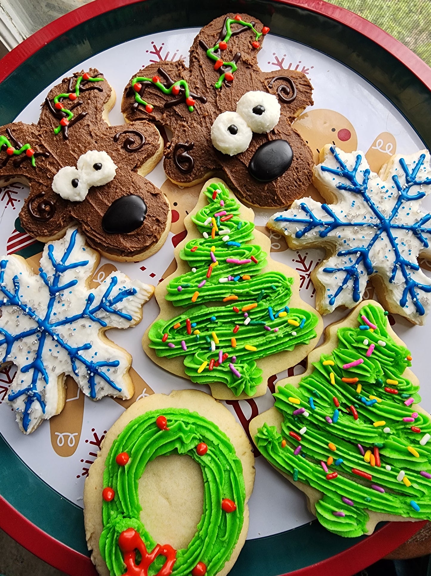 Cut-Out Cookies Decorated