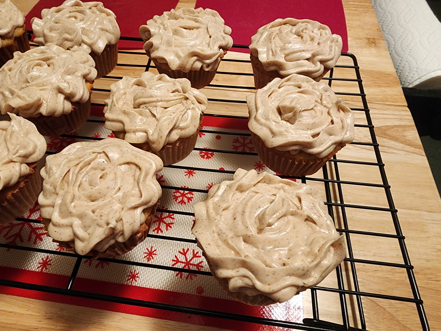 Egg Nog Cupcakes