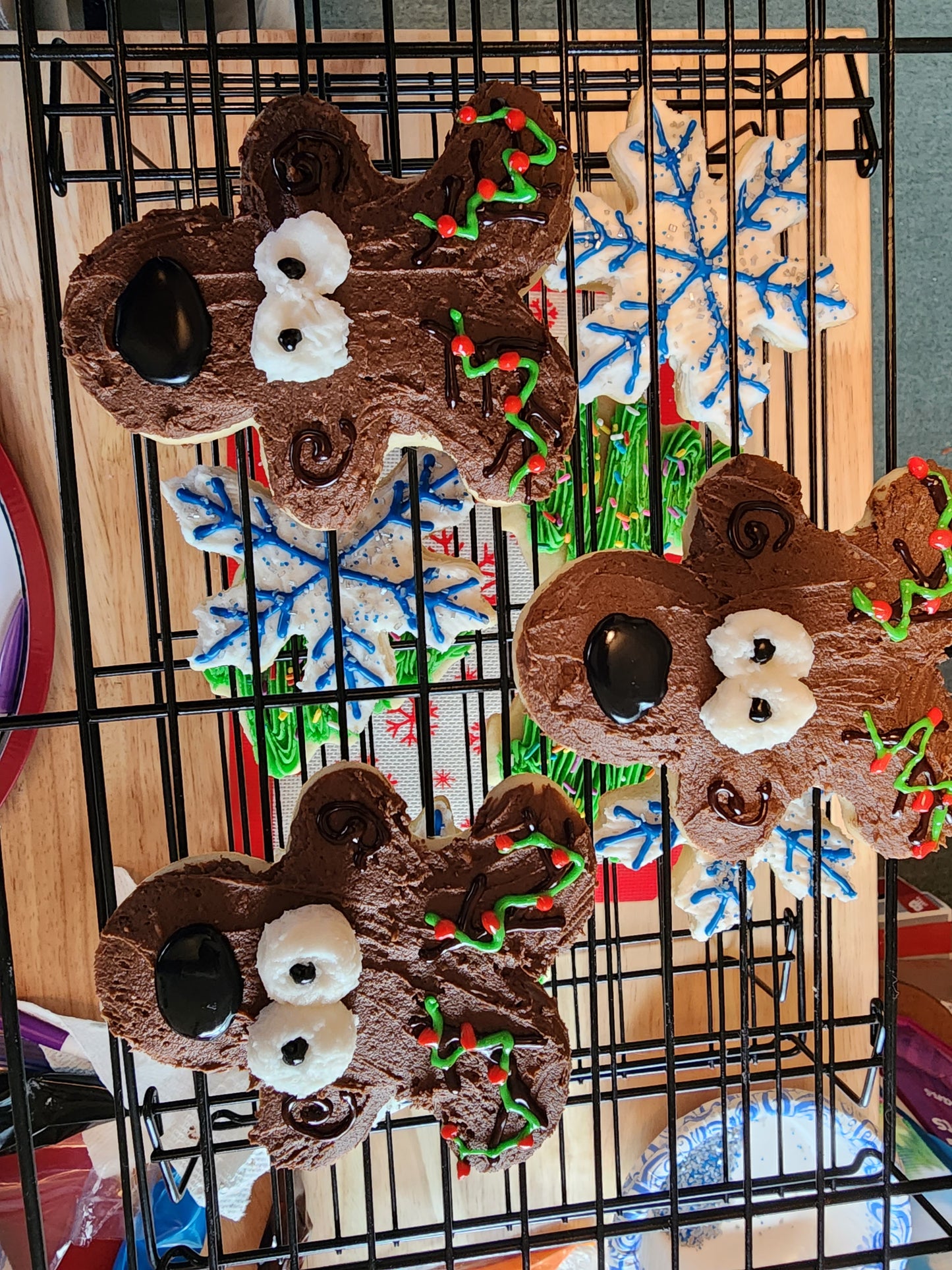 Cut-Out Cookies Decorated