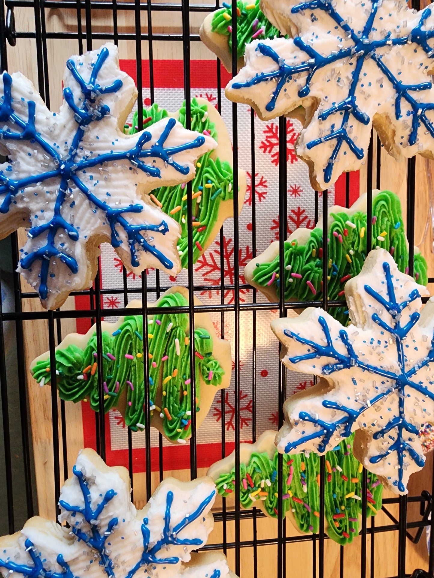 Cut-Out Cookies Decorated
