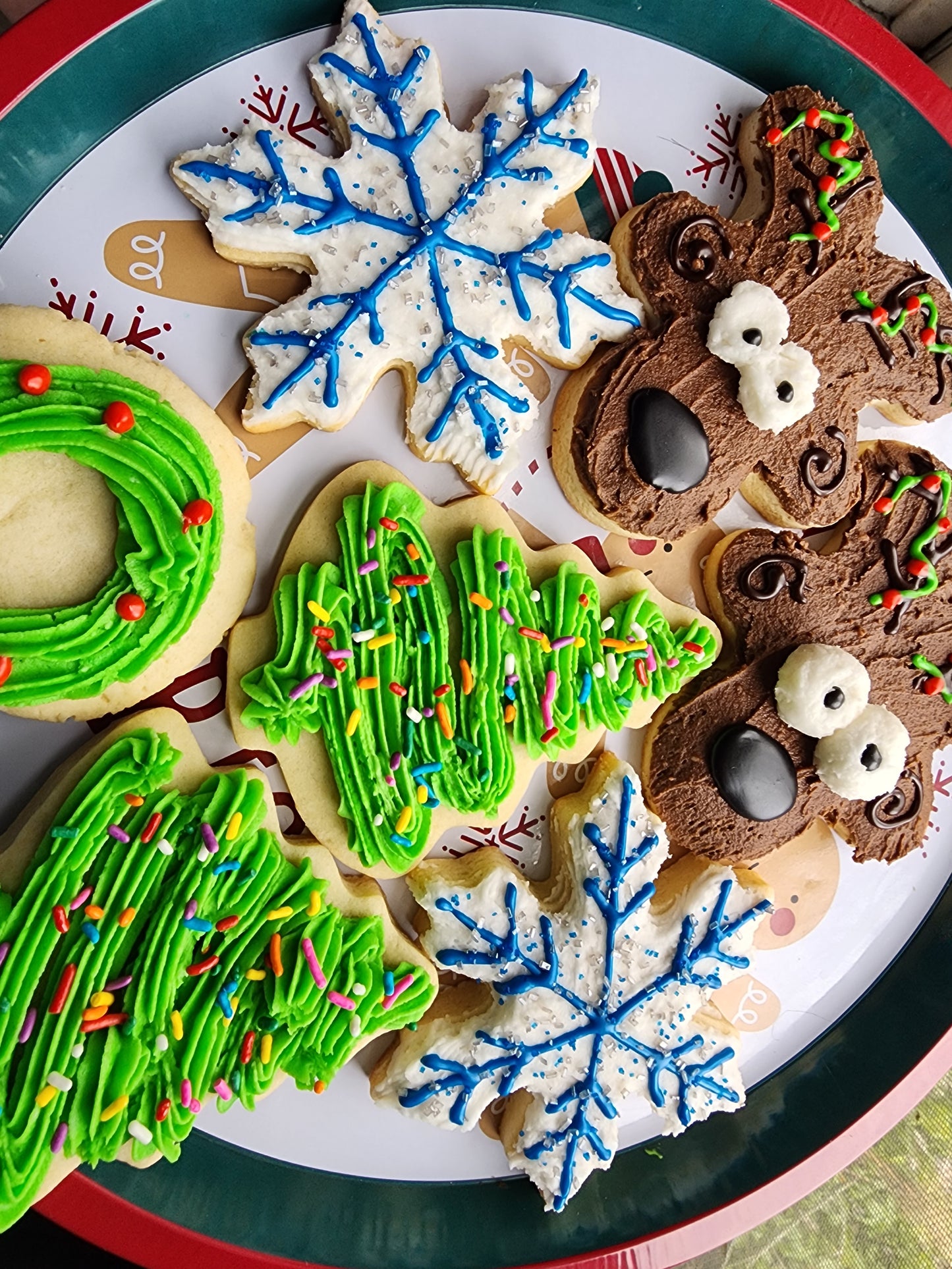 Cut-Out Cookies Decorated