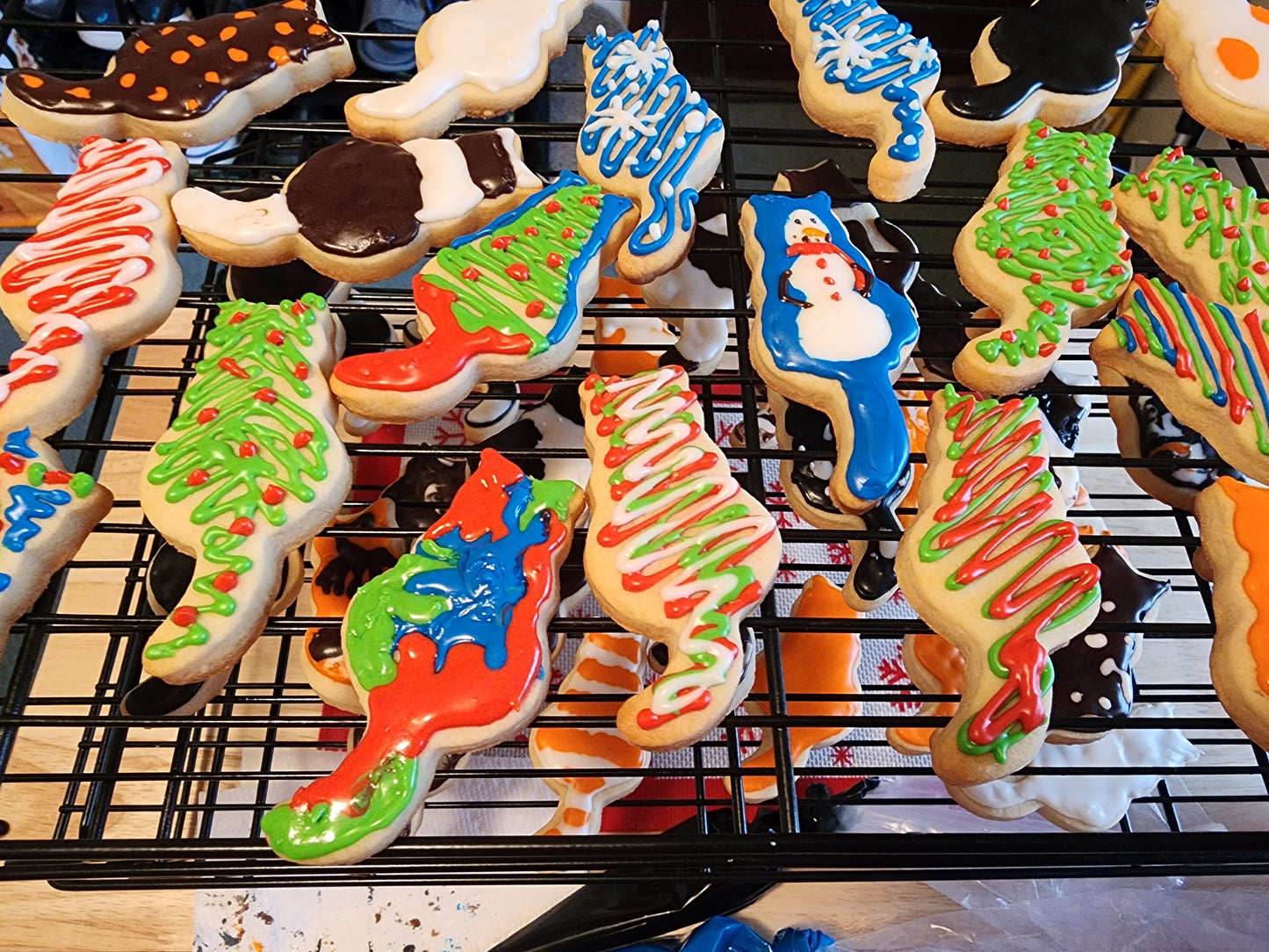 Cut-Out Cookies Decorated
