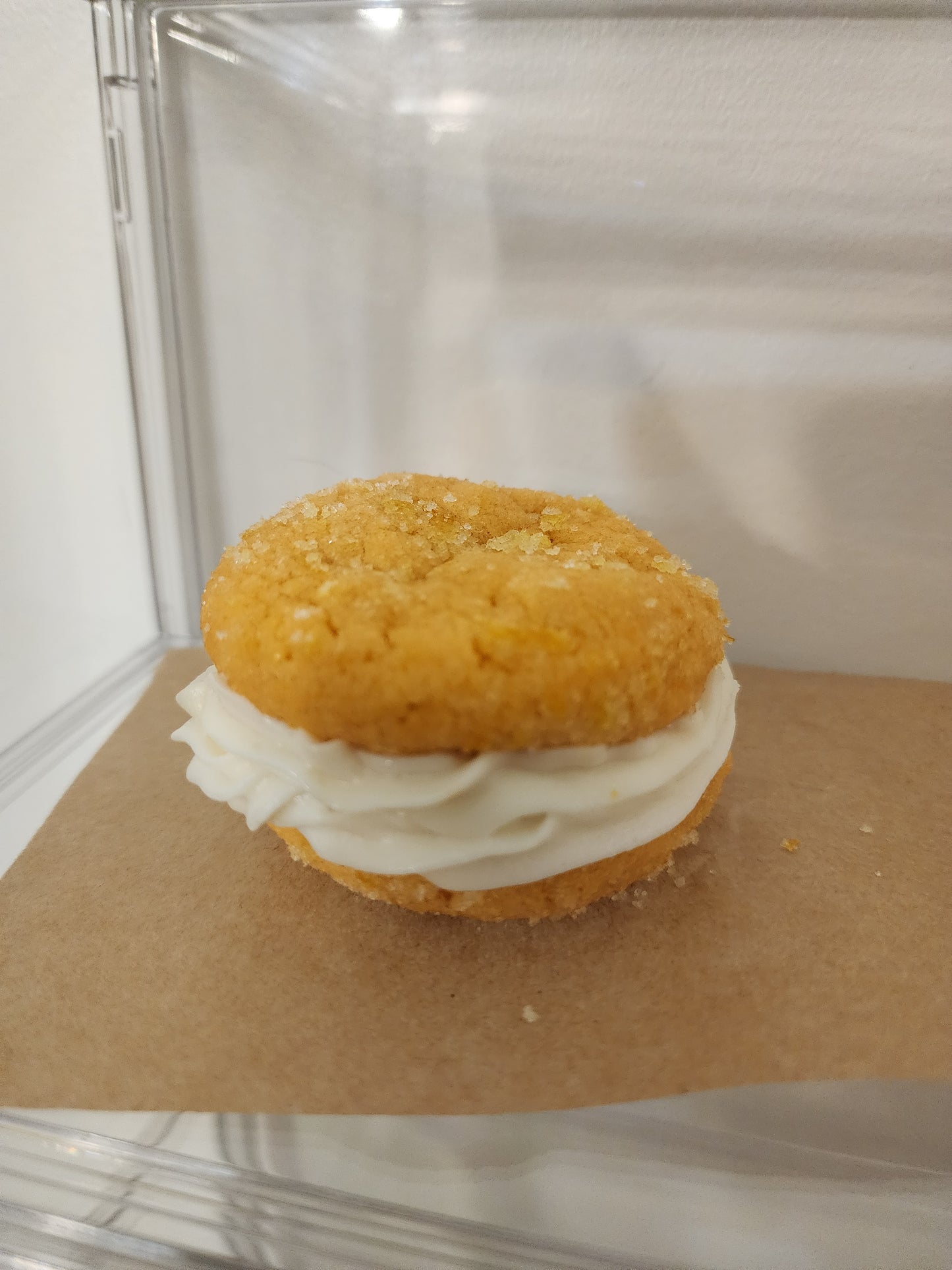 Orange Sugar Cookie Sandwiches