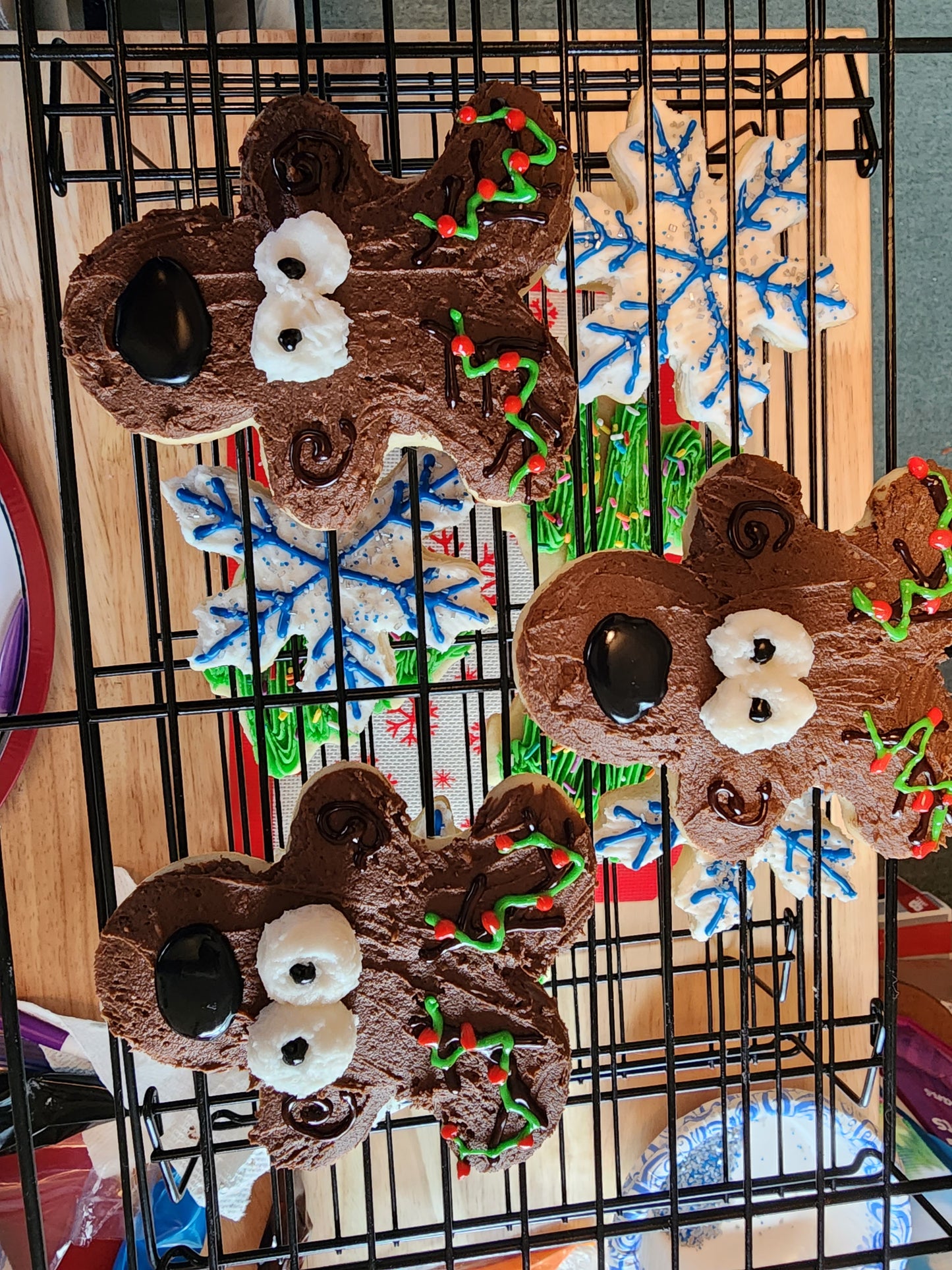 Decorated Cut-Out Cookies